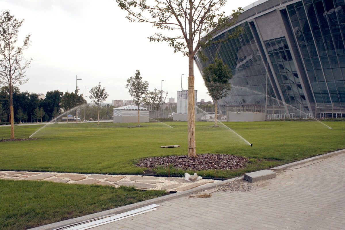 Donbas Arena EURO 2012, зона поливу 2
